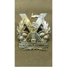 Čepicový odznak skotského regimentu Tyneside